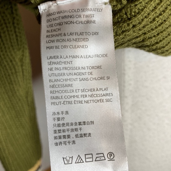 BDG collared sweater in green SIZE XSM - Picture 9 of 10